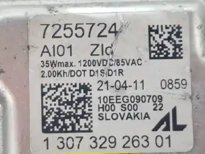 Автозапчастина б/у блок управління ксеноновими фарами для bmw x5 (e70) xdrive30d посилання на oem iam 63127255724  7255724