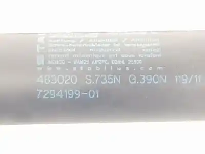 Автозапчастина б/у амортизаторі багажника/дверей для bmw x5 (e70) xdrive30d посилання на oem iam 51247294199  7294199