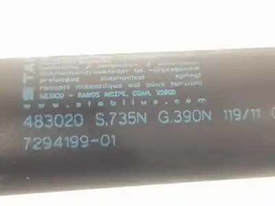 Автозапчастина б/у амортизаторі багажника/дверей для bmw x5 (e70) xdrive30d посилання на oem iam 51247294199  7294199