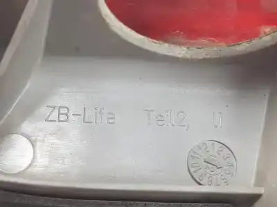 Second-hand car spare part interior left tailgate light for bmw 3 (e46) 320 d oem iam references 63216910537  6910537