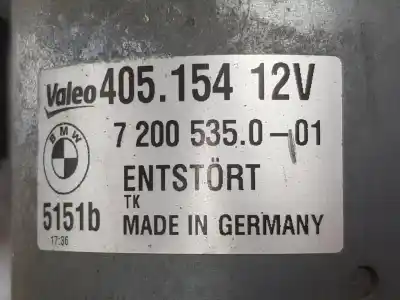 Автозапчастина б/у двигатель передніх склоочисників для bmw x5 (e70) xdrive30d посилання на oem iam 61617200510  7200510