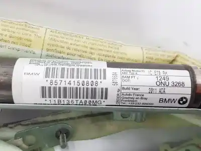 Автозапчастина б/у передня права подушка безпеки для bmw x5 (e70) xdrive30d посилання на oem iam 72127141508  7141508