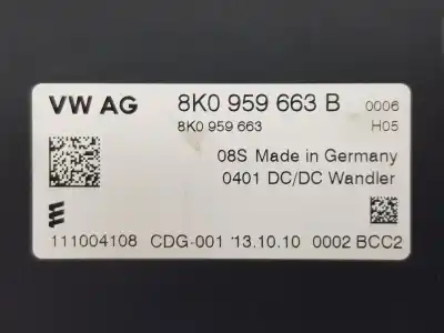 Автозапчасти б/у электронный модуль за audi a4 b8 (8k2) 2.0 tdi ссылки oem iam 8k0959663b  8k0959663