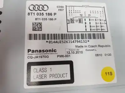 Автозапчастина б/у gps навігаційна система для audi a4 b8 (8k2) 2.0 tdi посилання на oem iam 8t1035186p  8t1035186p