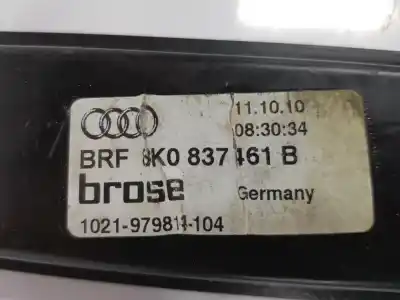 Автозапчасти б/у регулятор стекла переднего левого за audi a4 b8 (8k2) 2.0 tdi ссылки oem iam 8k0837461  8k0837461