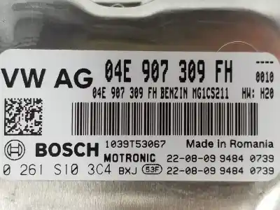 Pezzo di ricambio per auto di seconda mano centralina motore per cupra leon 1.4 tsi híbrido riferimenti oem iam 04e907309fh 04e907309fh 