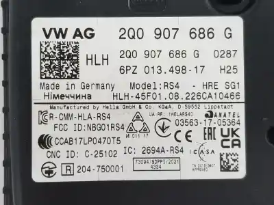 Автозапчасти б/у электронный модуль за cupra leon 1.4 tsi híbrido ссылки oem iam 2q0907686g  2q0907686g
