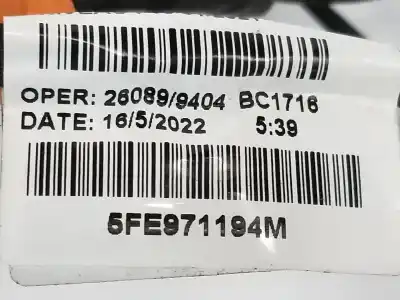 Second-hand car spare part parking sensor for cupra leon 1.4 tsi híbrido oem iam references 5fe971194m  5fe971194m