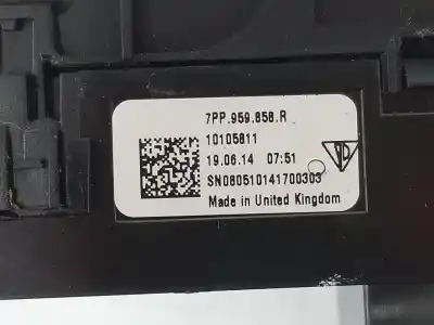 Gebrauchtes Autoersatzteil fensterschalter vorne links zum porsche panamera 4.8 v8 oem-iam-referenzen 7pp959858r 7pp959858h 