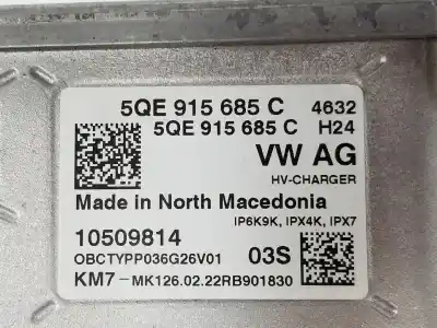 Автозапчастина б/у інвестор для cupra sin definir sin definir посилання на oem iam 5qe915685c  5qe915685c