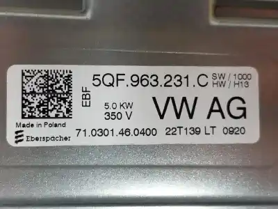 Автозапчастина б/у електронний модуль для cupra leon 1.4 tsi híbrido посилання на oem iam 5qf963231c  5qf963231c