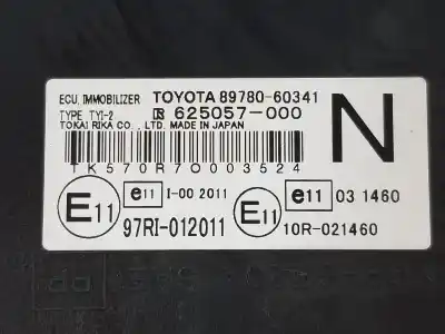 Pièce détachée automobile d'occasion module électronique pour toyota land cruiser (j12) 3.0 turbodiesel références oem iam 8978060341  8978060341