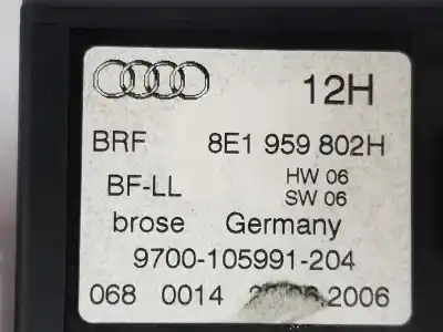 Tweedehands auto-onderdeel raammotor rechts voor voor audi a4 avant 2.0 tdi oem iam-referenties 8e1959802h 8e1959802h 