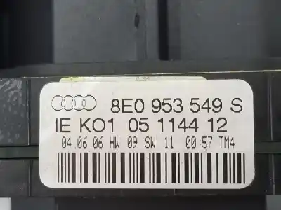 Автозапчастина б/у управління рульмом для audi a4 b7 avant (8ed) 2.0 tdi 16v посилання на oem iam 8e0953549s