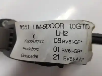 Автозапчастина б/у педальний потенціометр для ford focus lim. 1.0 ecoboost посилання на oem iam 1850586  ev619f836aa