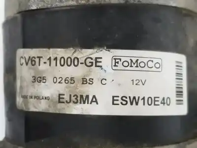 Second-hand car spare part starter motor for ford focus lim. 1.0 ecoboost oem iam references cv6t11000ge  cv6t11000ge