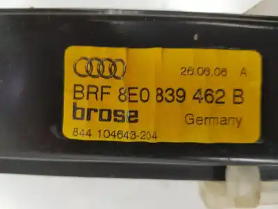 Автозапчасти б/у задний правый стеклорегулятор за audi a4 b7 avant (8ed) 2.0 tdi 16v ссылки oem iam 8e0839462c  8e0839462c