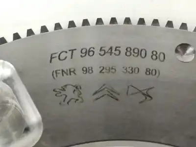 Peça sobressalente para automóvel em segunda mão volante do motor por citroen jumpy spacetourer 2.0 blue-hdi fap referências oem iam 9654589080