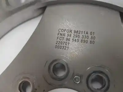 Second-hand car spare part engine flywheel for citroen jumpy spacetourer feel xl oem iam references 9654589080  9654589080