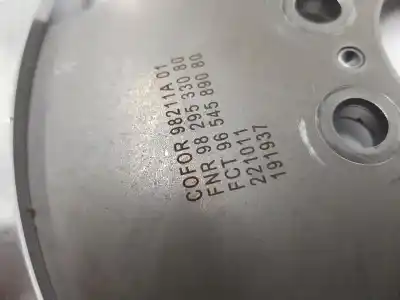 Second-hand car spare part engine flywheel for citroen jumpy spacetourer feel xl oem iam references 9654589080  9654589080