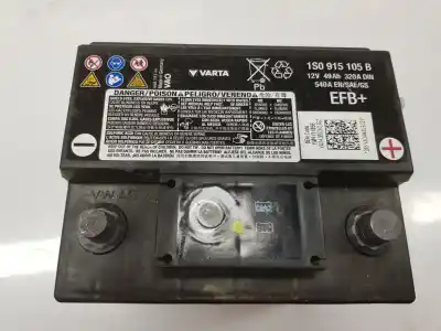 İkinci el araba yedek parçası akü için seat arona (kj) style 116 cv / 85 kw oem iam referansları 1s0915105b  1s0915105b