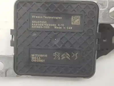 Peça sobressalente para automóvel em segunda mão sonda lambda por citroen jumpy spacetourer 2.0 blue-hdi fap referências oem iam 9817308880  9817308880
