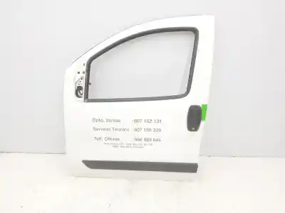 Peça sobressalente para automóvel em segunda mão porta da frente esquerda por citroen nemo 1.3 hdi fap referências oem iam 9002fj
