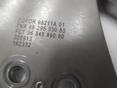 Second-hand car spare part engine flywheel for citroen jumpy spacetourer feel xl oem iam references 9654589080  9654589080