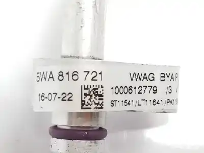 Peça sobressalente para automóvel em segunda mão tubos de ar condicionado por cupra leon 2.0 tsi referências oem iam 5wa816721 5wa816721 