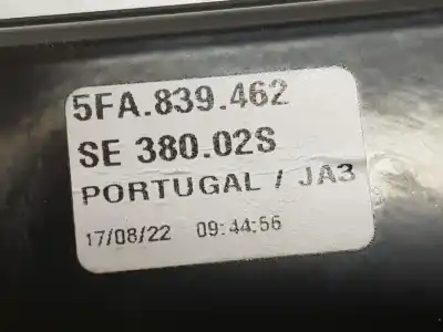 Second-hand car spare part rear right window regulator for cupra leon 2.0 tsi oem iam references 5fa839462  5fa839462