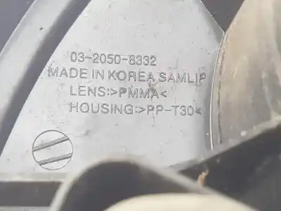 Second-hand car spare part left tailgate light for daewoo matiz 1.0 cat oem iam references 96563514  93741282