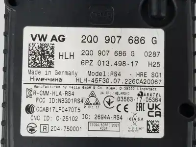 Second-hand car spare part electronic module for cupra leon 2.0 tsi oem iam references 2q0907686g  2q0907686g