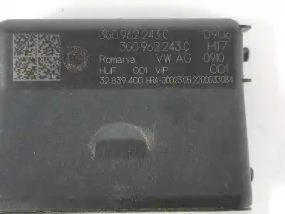 Second-hand car spare part electronic module for cupra leon 2.0 tsi oem iam references 3g0962243c  3g0962243c