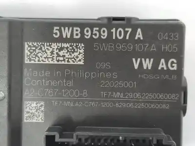 Second-hand car spare part electronic module for cupra leon 2.0 tsi oem iam references 5wb959107a  5wb959107a