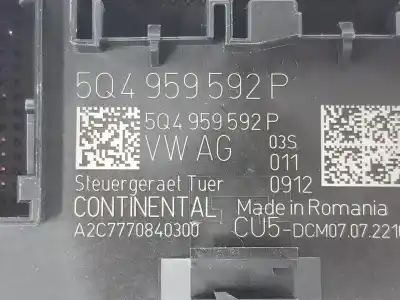 Second-hand car spare part electronic module for cupra leon 2.0 tsi oem iam references 5q4959592p  5q4959592p