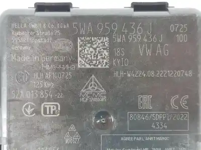 Second-hand car spare part electronic module for cupra leon 2.0 tsi oem iam references 5wa959436j  5wa959436j