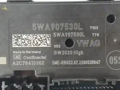 Second-hand car spare part electronic module for cupra leon 2.0 tsi oem iam references 5wa907530l  5wa907530l