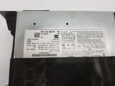 Автозапчасти б/у аудиосистема / радио cd за cupra leon 2.0 tsi ссылки oem iam 5fa035862m  5fa035862m