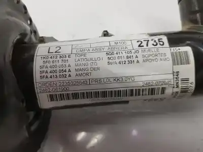 Second-hand car spare part front right shock absorber for cupra leon 2.0 tsi oem iam references 5fa413032a  5fa413032a