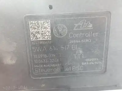 Second-hand car spare part abs for cupra leon (5f16) tsi basis oem iam references 5wa614517bl  5wa614517bl