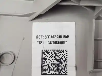 Peça sobressalente para automóvel em segunda mão moldagem por cupra leon 2.0 tdi referências oem iam 5fe867245  5fe867245