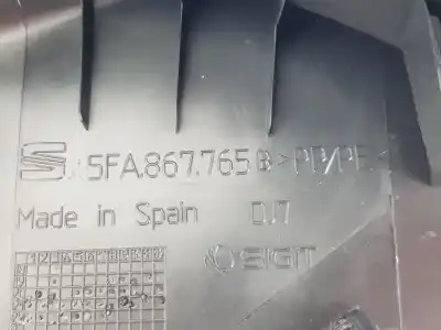 Peça sobressalente para automóvel em segunda mão moldagem por cupra leon 2.0 tdi referências oem iam 5fa867765b  5fa867765b