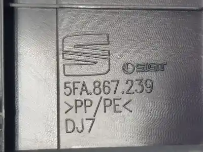 Peça sobressalente para automóvel em segunda mão moldagem por cupra leon 2.0 tdi referências oem iam 5fa867239  5fa867239