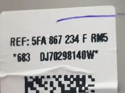 Автозапчастина б/у молдинг для seat leon sportstourer (kl8) style посилання на oem iam 5fa867234f  5fa867234f