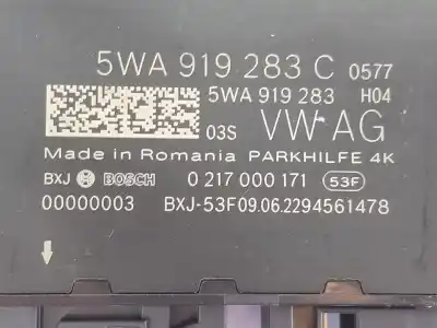 Автозапчастина б/у електронний модуль для cupra leon 2.0 tdi посилання на oem iam 5wa919283c  5wa919283c
