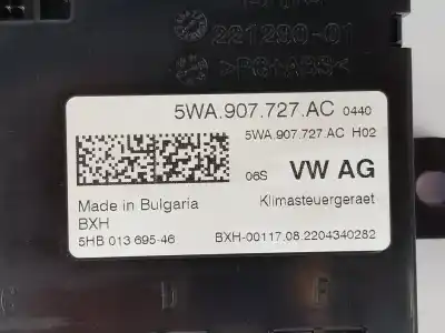 Автозапчастина б/у електронний модуль для cupra leon 2.0 tdi посилання на oem iam 5wa907727ac  5wa907727ac