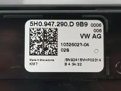 Автозапчастина б/у внутрішне світло для cupra leon 2.0 tdi посилання на oem iam 5h0947290d  5h0947290d