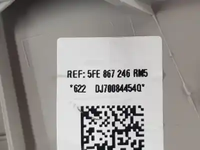 Peça sobressalente para automóvel em segunda mão moldagem por cupra leon 2.0 tdi referências oem iam 5fe867246  5fe867246