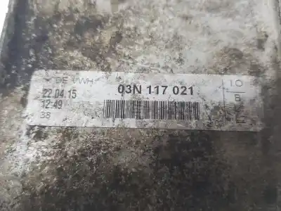 Автозапчастина б/у масляний радіатор для seat leon (5f1) 1.6 tdi посилання на oem iam 03n117021  03n117021