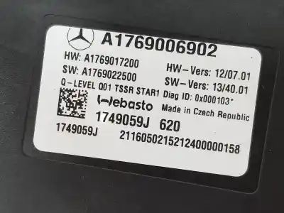 Second-hand car spare part electric sunroof motor for mercedes-benz clase cla (w117) 2.1 cdi cat oem iam references a1769006902 a1769006902 